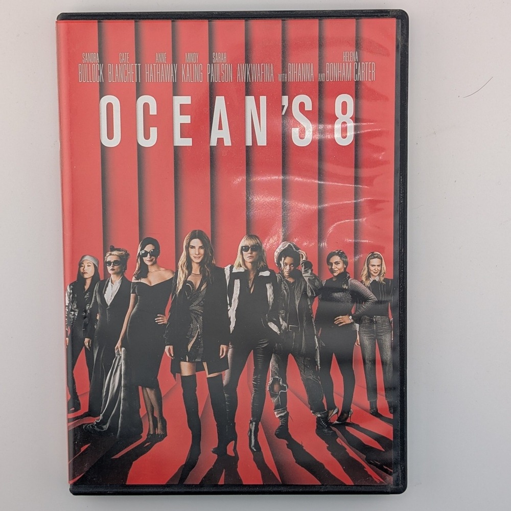 Warner Bros Ocean's 8 DVD Heist Movie Unisex